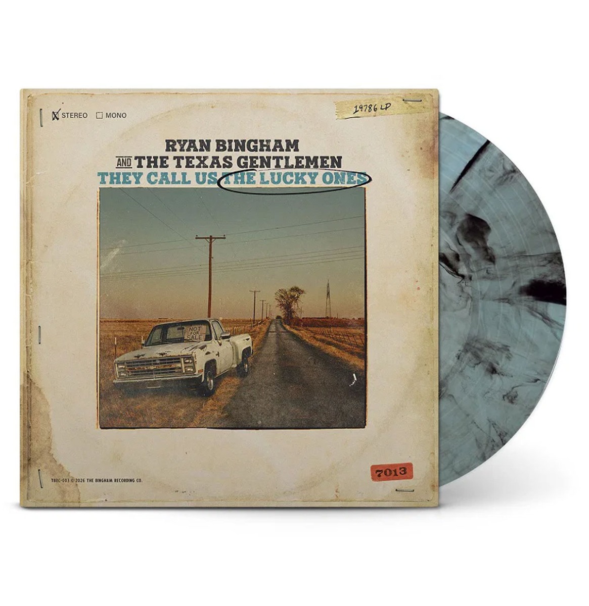 Ryan Bingham And The Texas Gentlemen - They Call Us The Lucky Ones (Elektrisch Rook Vinyl) (LP) | Fiftiesstore