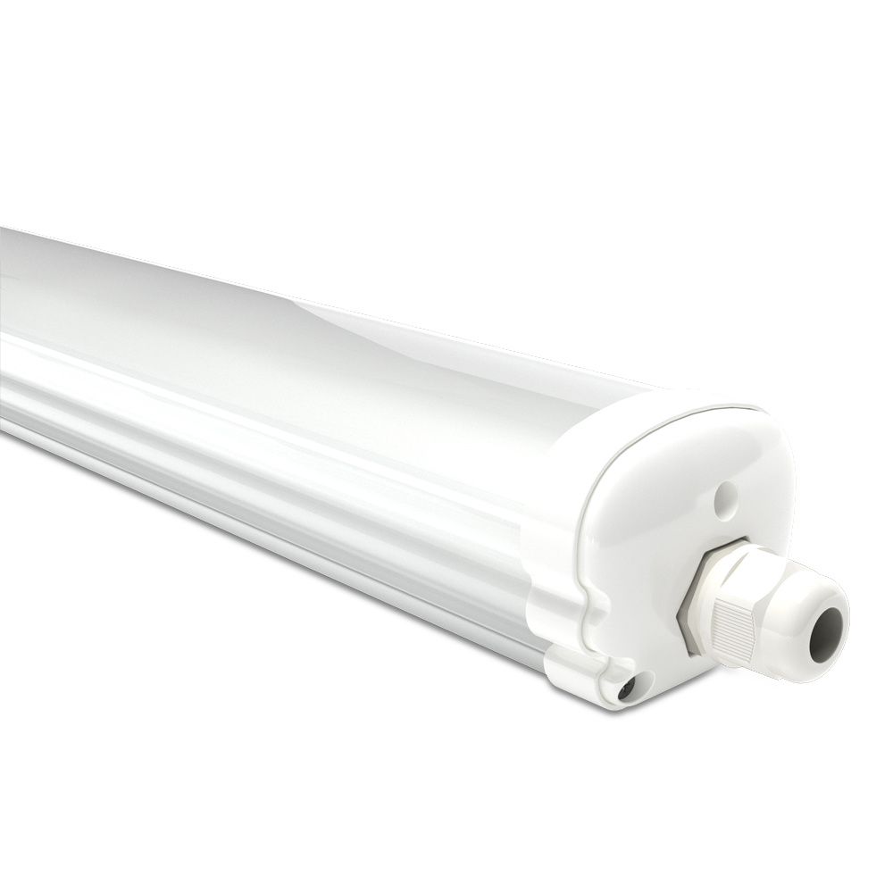 S-Series - LED TL armatuur 120cm - IP65 Waterdicht - 36 Watt 4320 Lumen (120lm/W) - 4000K neutraal wit - Koppelbaar - IK07 - Tri-Proof plafondverlichting | HOFTRONIC