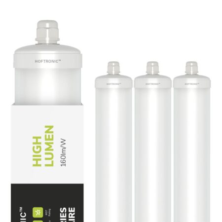 S-Series - Set van 4 LED TL armaturen 120cm - IP65 Waterdicht - 24 Watt 3840 Lumen (160lm/W) - 4000K Neutraal wit - Koppelbaar - IK07 - S-Series Tri-Proof plafondverlichting | HOFTRONIC