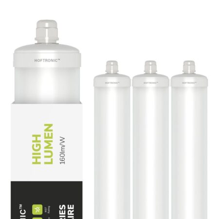 S-Series - Set van 4 LED TL armaturen 150cm - IP65 Waterdicht - 32 Watt 5120 Lumen (160lm/W) - 4000K Neutraal wit - Koppelbaar - IK07 - S-Series Tri-Proof plafondverlichting | HOFTRONIC