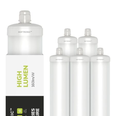S-Series - Set van 6 LED TL armaturen 150cm - IP65 Waterdicht - 32 Watt 5120 Lumen (160lm/W) - 6500K Daglicht wit - Koppelbaar - IK07 - S-Series Tri-Proof plafondverlichting | HOFTRONIC