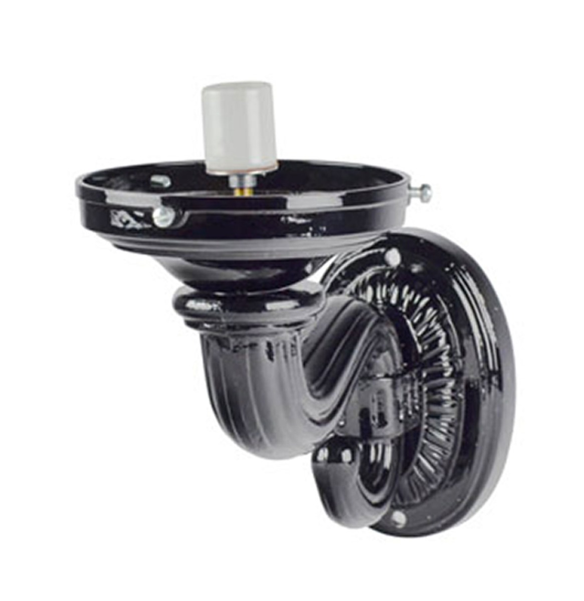 S-Vormige Blaker Zwart | Gaspump Heaven