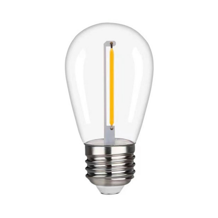 S14 LED Filamentlamp E27 - 3 Volt 0