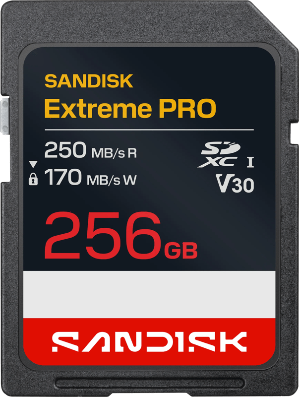 SANDISK Extreme PRO SDXC 256GB 170MB/s