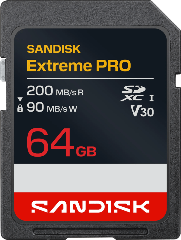 SANDISK Extreme PRO SDXC 64GB 90MB/s