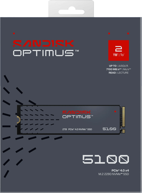 SANDISK Optimus 5100 2TB NVMe SSD