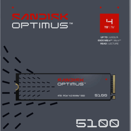 SANDISK Optimus 5100 4TB NVMe SSD
