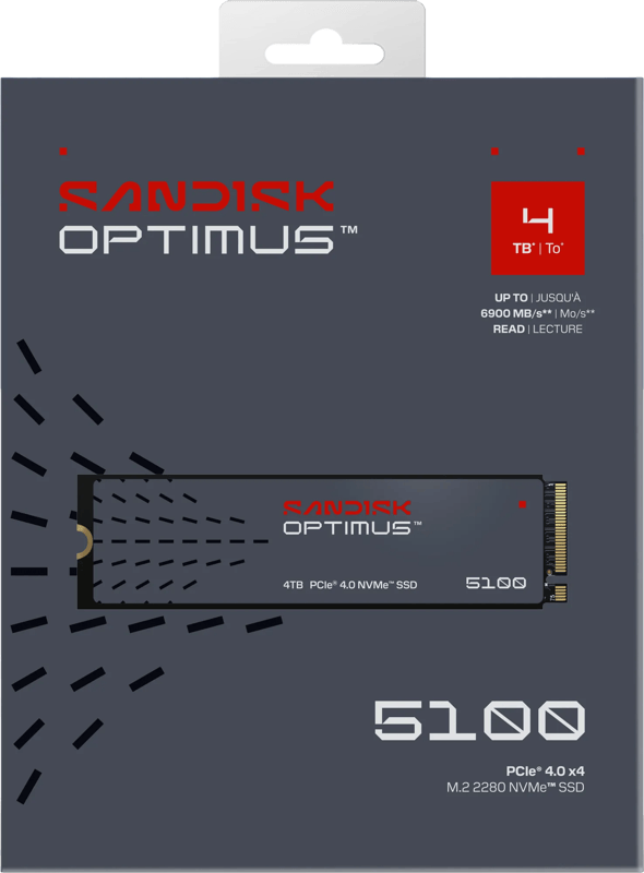 SANDISK Optimus 5100 4TB NVMe SSD