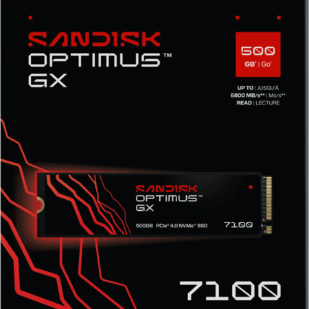 SANDISK Optimus GX 7100 500GB NVMe SSD