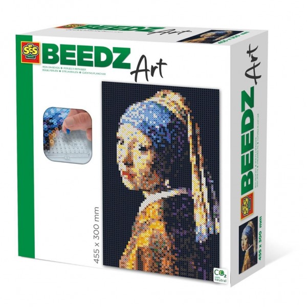SES Beedz Art: Meisje met de Parel | Ses