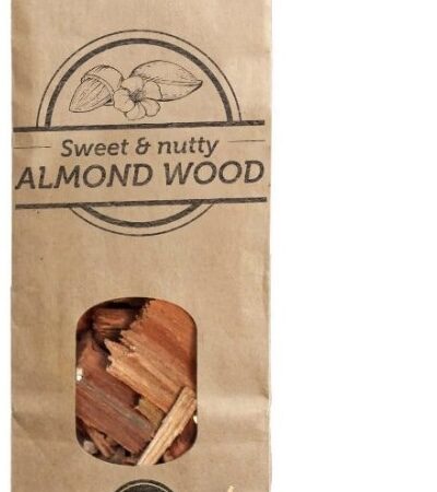 SOW Amandelhout Rookchips Nr3: Intens Rookaroma - 500 ml - Perfect voor Smokey Flavors - BBQ Rookchips | SMOKEY OLIVE WOOD