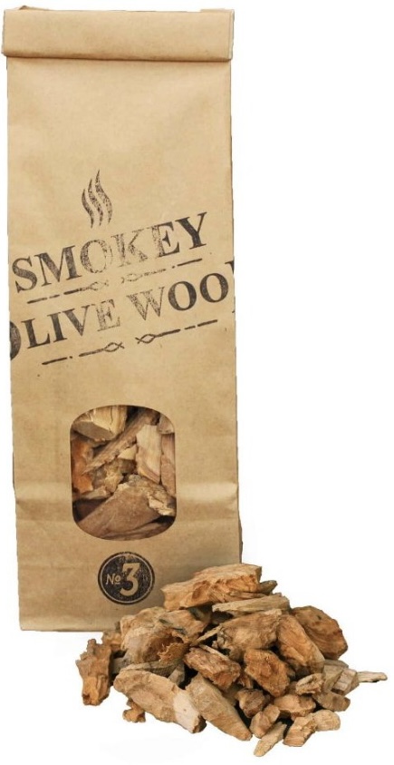 SOW Olijfhout Rookchips - Verrijk je gerechten met een subtiele rooksmaak - 500 ml | SMOKEY OLIVE WOOD