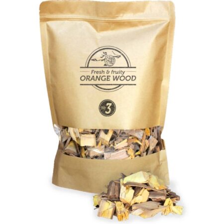 SOW Sinaasappelhout Rookchips Nr3 - Intense Smaakbeleving - Langdurig Rookplezier - 1