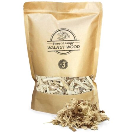 SOW Walnoothout Rookchips Nr3 - Sterke Houtskoolsmaak - 1
