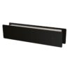 STOER! Brievenbus afsluiter London 345x80mm - zwart | Stoer!