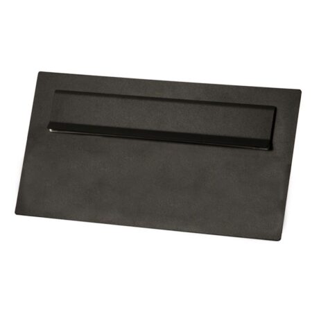STOER! Rome XL briefplaat 340x195mm staal - zwart | Stoer!