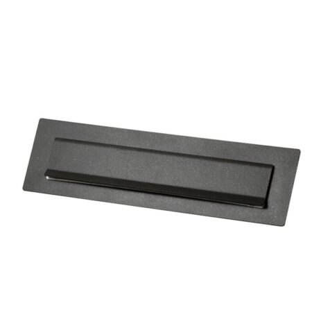 STOER! Rome briefplaat 340x95mm staal - antraciet | Stoer!