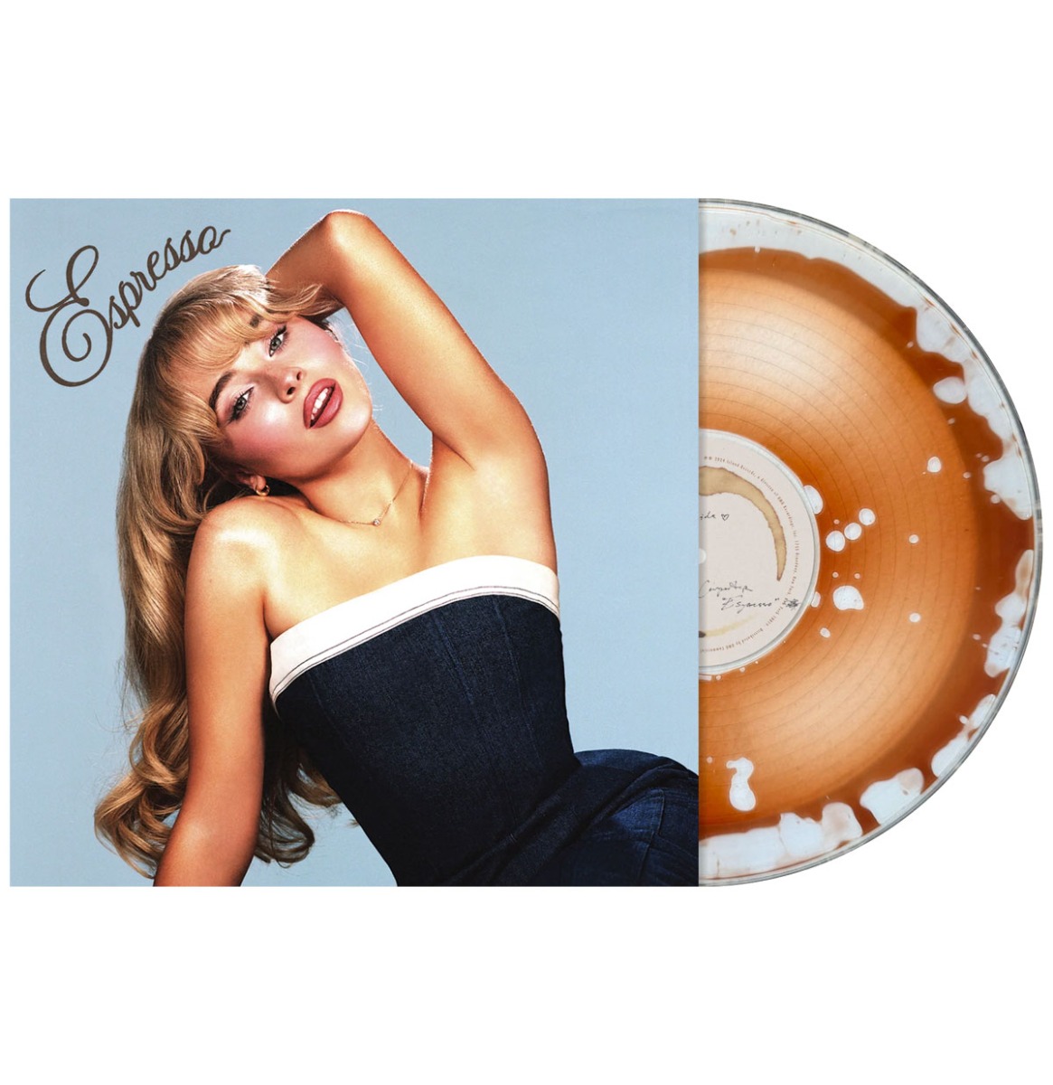 Sabrina Carpenter - Espresso (Vloeistof Vinyl) (2 Jarig Jubileum Editie) 12 "Vinyl | Fiftiesstore