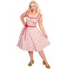 Sadie Dress Strawberry Fields -XXXL | Heart of Haute