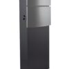 SafePost 129 vrijstaande brievenbus design staal - antraciet/zilvergrijs | SafePost