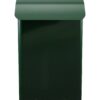 SafePost 14 wandbrievenbus staal - groen | SafePost
