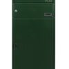 SafePost 65 brievenbus met pakketvak staal - groen | SafePost