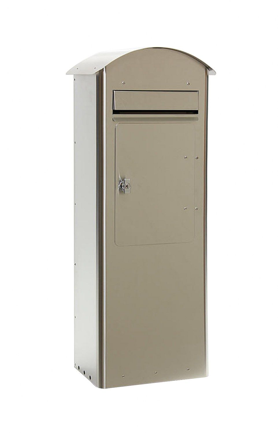SafePost 70-5 combi vrijstaande brievenbus - RVS | SafePost