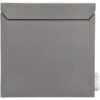 SafePost 800 wandbrievenbus staal - aluminiumgrijs | SafePost
