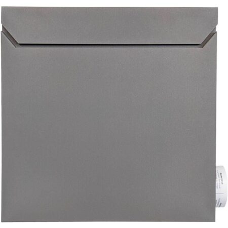 SafePost 800 wandbrievenbus staal - aluminiumgrijs | SafePost