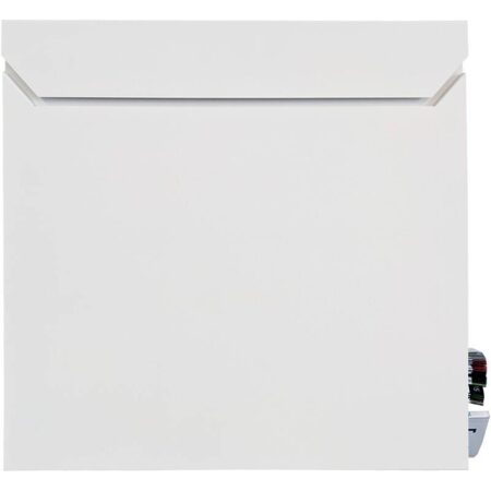 SafePost 800 wandbrievenbus staal - wit | SafePost