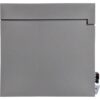 SafePost 810 wandbrievenbus staal - aluminiumgrijs | SafePost