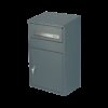 SafePost PK9004PZ XL pakketbrievenbus met profielcilinderslot - antracietgrijs | SafePost