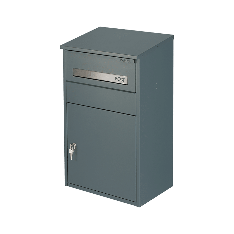 SafePost PK9004PZ XL pakketbrievenbus met profielcilinderslot - antracietgrijs | SafePost