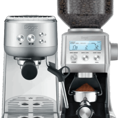 Sage the Bambino Stainless Steel + bonenmaler