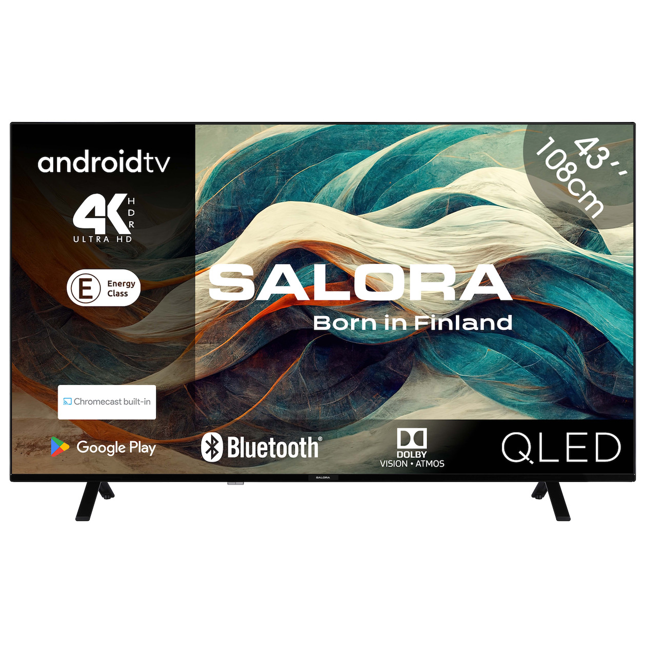 Salora 43QLED320 - 43 inch - QLED TV | Salora
