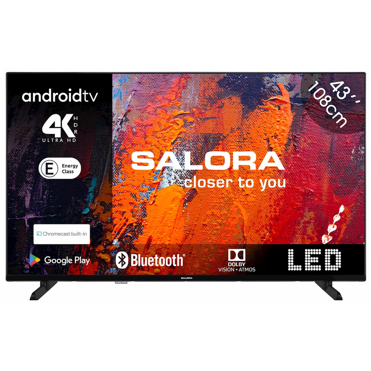 Salora 43UA550 - 43 inch - LED TV | Salora