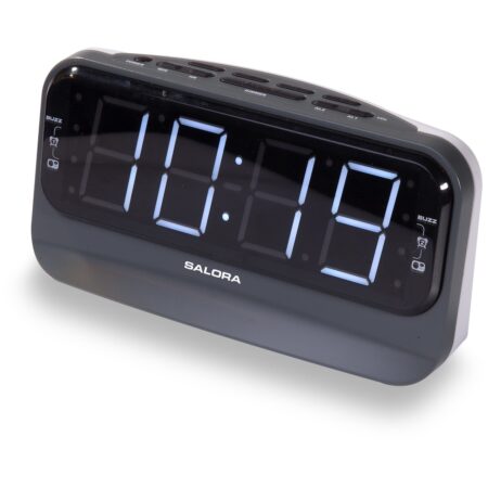 Salora CR616 Wekker radio Zwart | Salora
