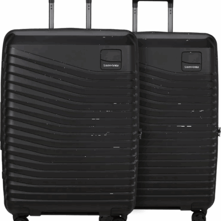 Samsonite Intuo Expandable Spinner 69cm Duo Pack Black