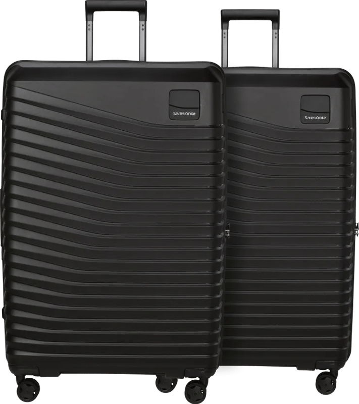 Samsonite Intuo Expandable Spinner 81cm Duo Pack Black