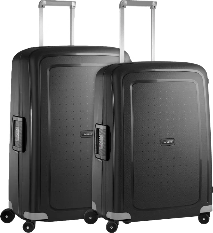 Samsonite S'Cure Spinner 69+75cm Black