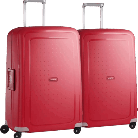 Samsonite S'Cure Spinner 69cm Duo Pack Crimson Red