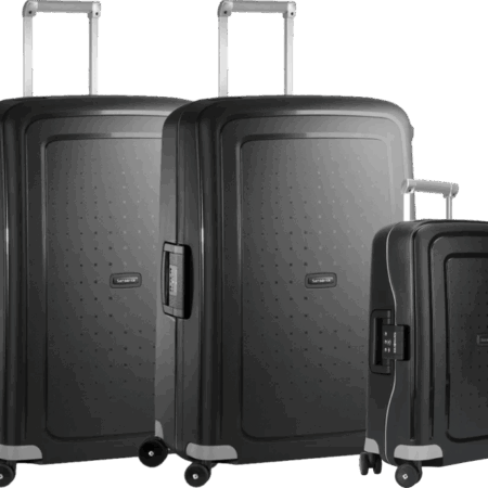 Samsonite S'Cure Spinner 75+75+55cm Black