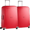 Samsonite S'Cure Spinner 75cm Duo Pack Crimson Red