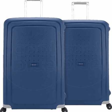 Samsonite S'Cure Spinner 81cm Duo Pack Dark Blue