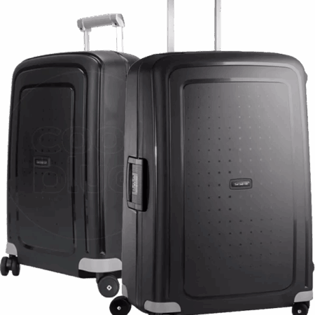 Samsonite S'cure Spinner 75+55cm Black kofferset
