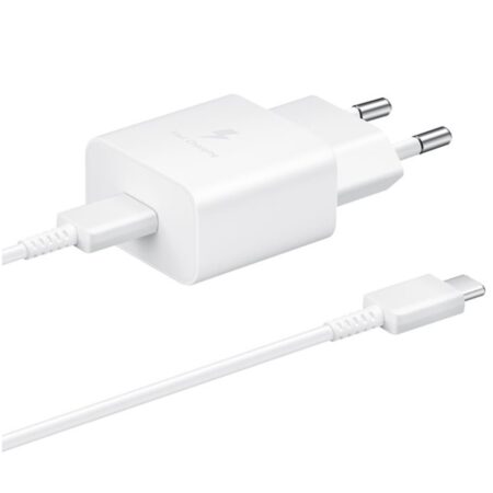 Samsung 15W Power Adapter incl. USB-C naar USB-C kabel (1m) Oplader Wit | Samsung