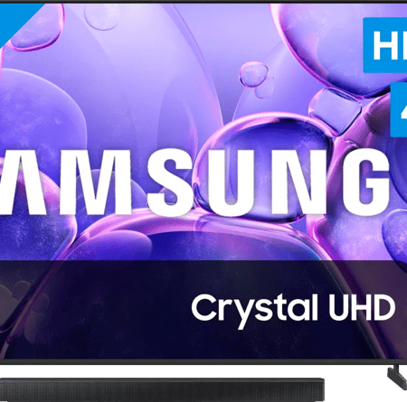 Samsung 75" Crystal UHD U8070F 4K (2025) + Samsung HW-B66CF (2025)