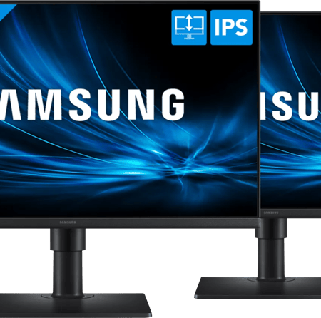 Samsung Essential S4 LS24D402GAUXEN Duo Pack