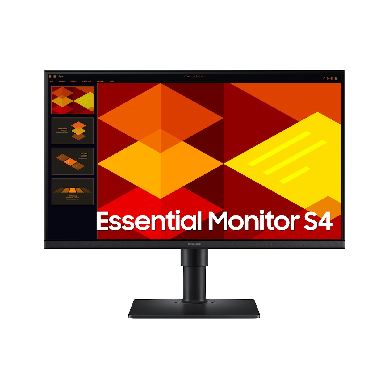 Samsung Essential S4 LS27D402GAUXEN Monitor Zwart | Samsung