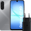Samsung Galaxy A17 128GB Blauw 4G + Samsung Oplader 25 Watt Zwart